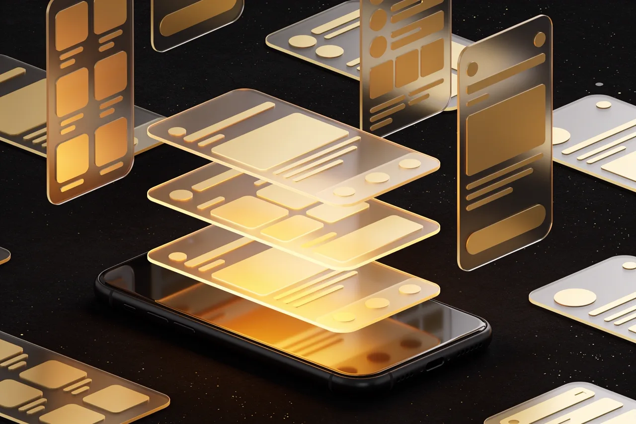 App Development — illustrative visual